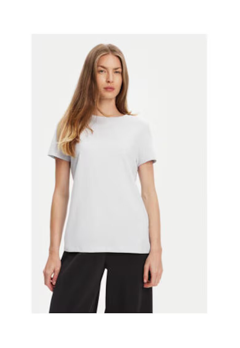 GUESS Tricou de bumbac cu model uni
