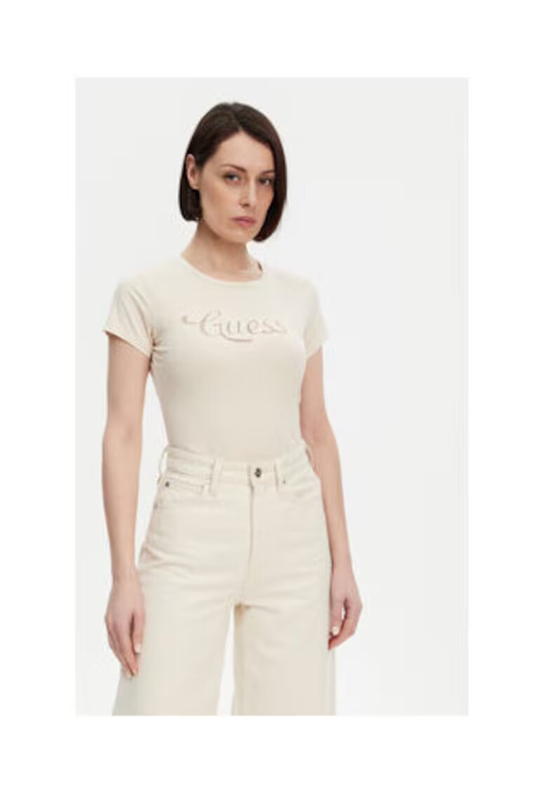 GUESS Tricou din amestec de bumbac organic 003
