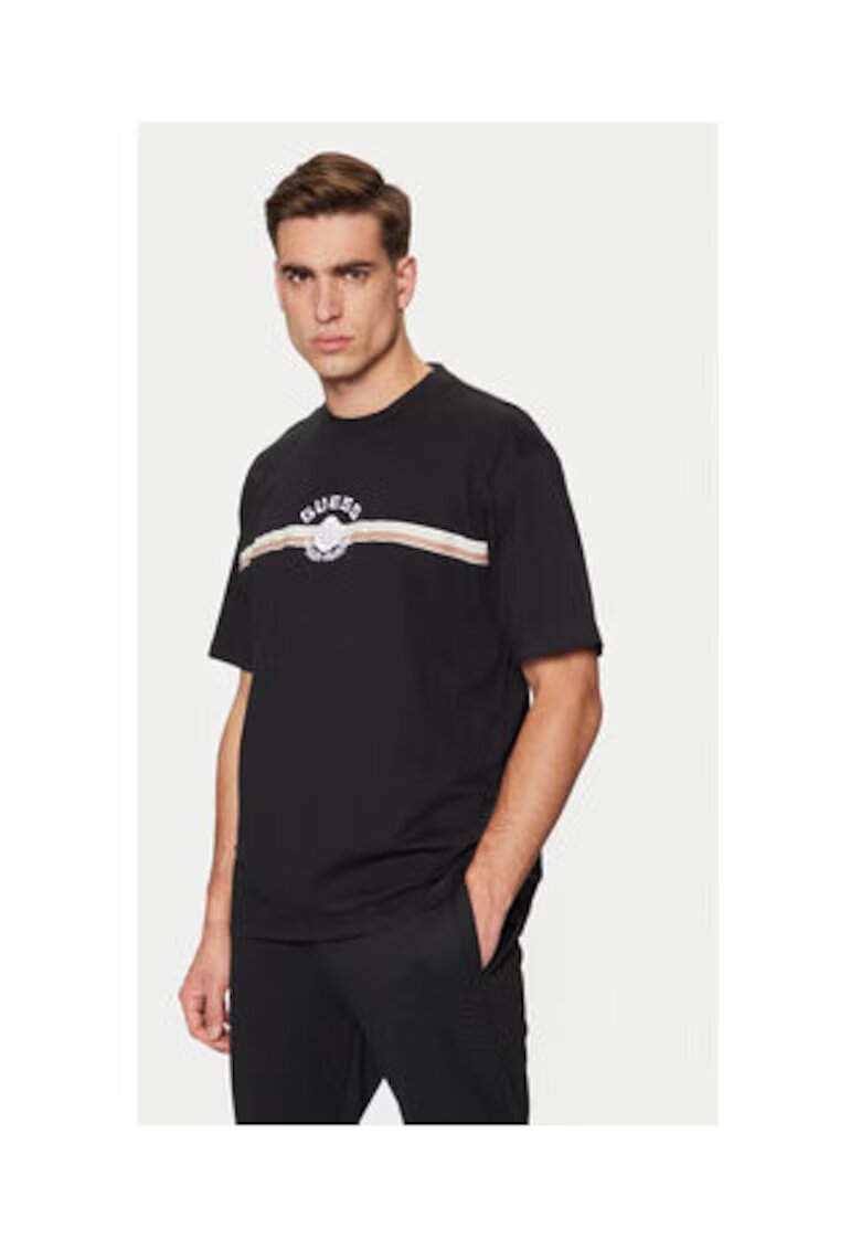 GUESS Tricou din bumbac cu imprimeu logo