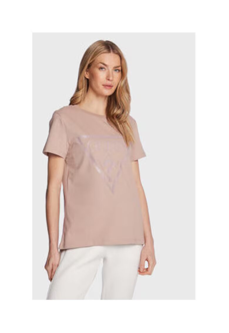 GUESS Tricou din bumbac organic cu logo -