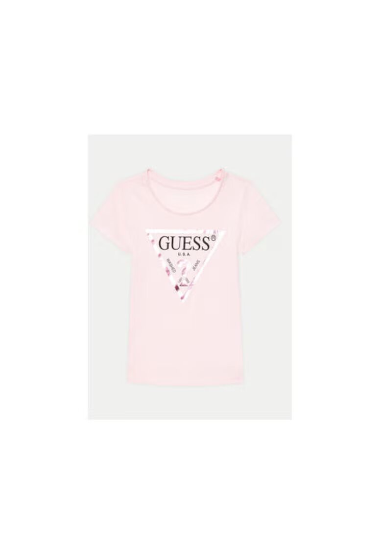 GUESS Tricou imprimat cu decolteu rotund