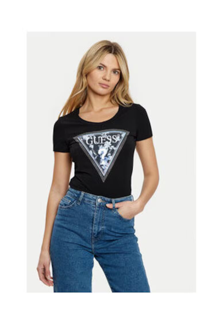GUESS Tricou imprimat cu logo
