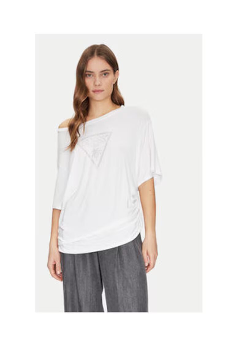 GUESS Tricou lejer din vascoza