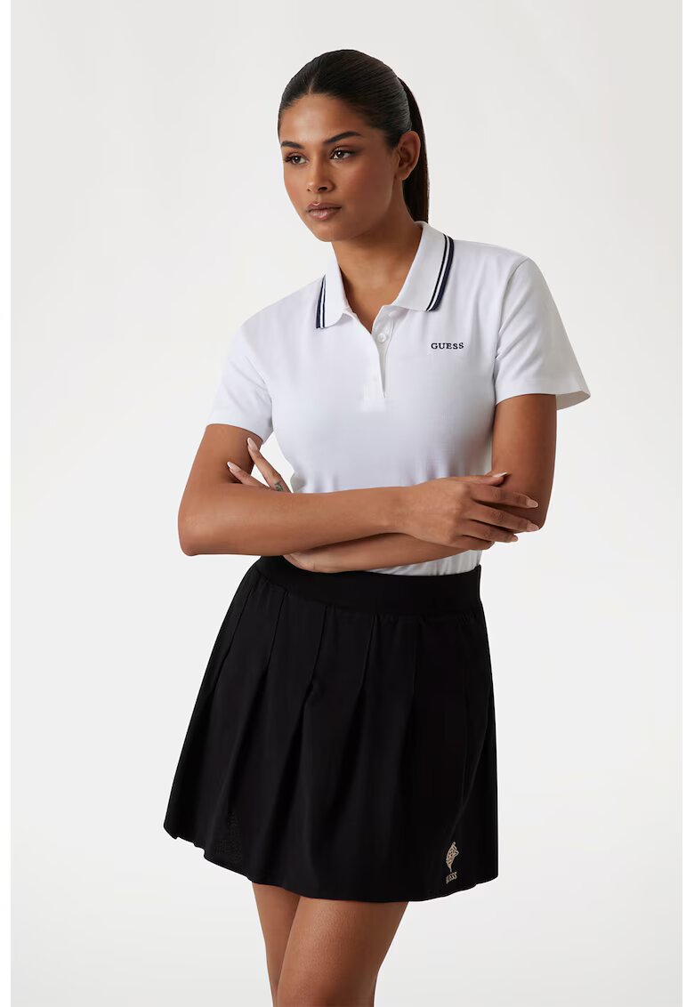 GUESS Tricou polo - pentru fitness - Alb