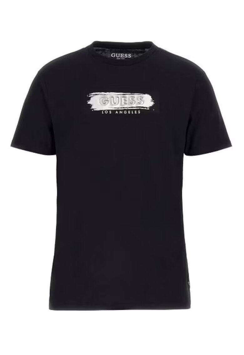 GUESS Tricou slim cu logo
