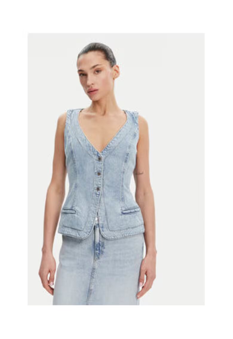GUESS Vesta de dama cu model uni