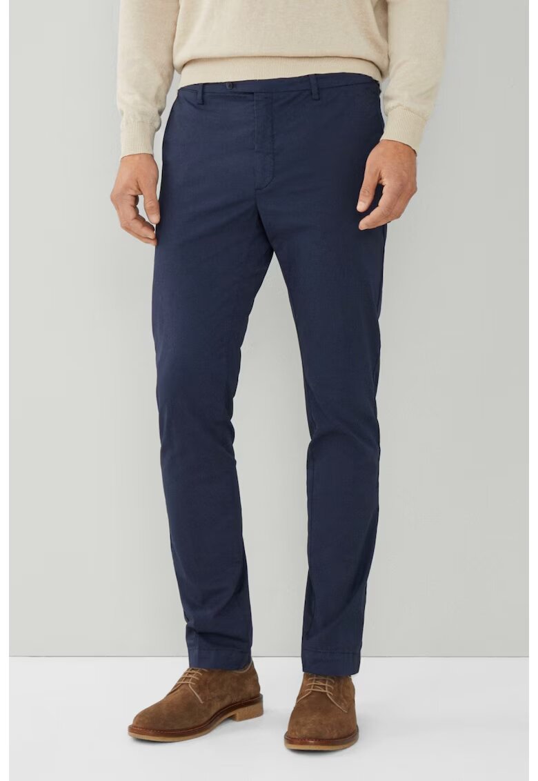 Hackett London Pantaloni barbati Ultra - Bleumarin