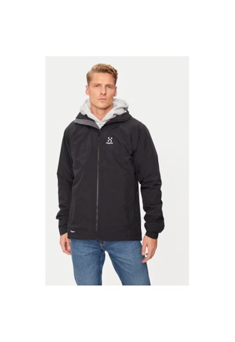 Haglöfs Geaca barbati - 304350498 - Poliamida - Negru - Negru