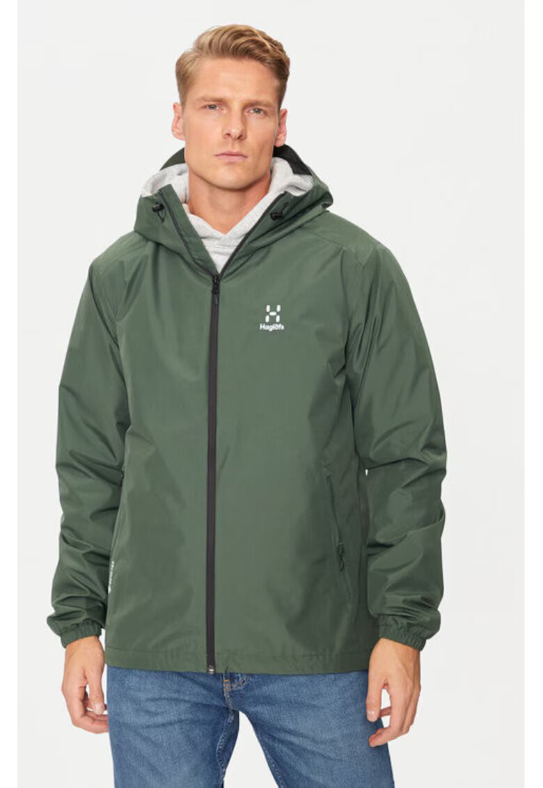 Haglöfs Geaca barbati - 304350511 - Poliester reciclat - Verde - Verde