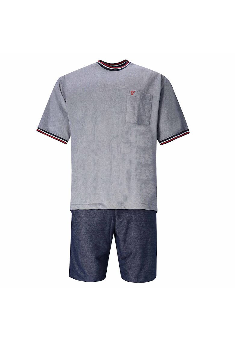 hajo Pantaloni de trening cu buzunare laterale - Albastru