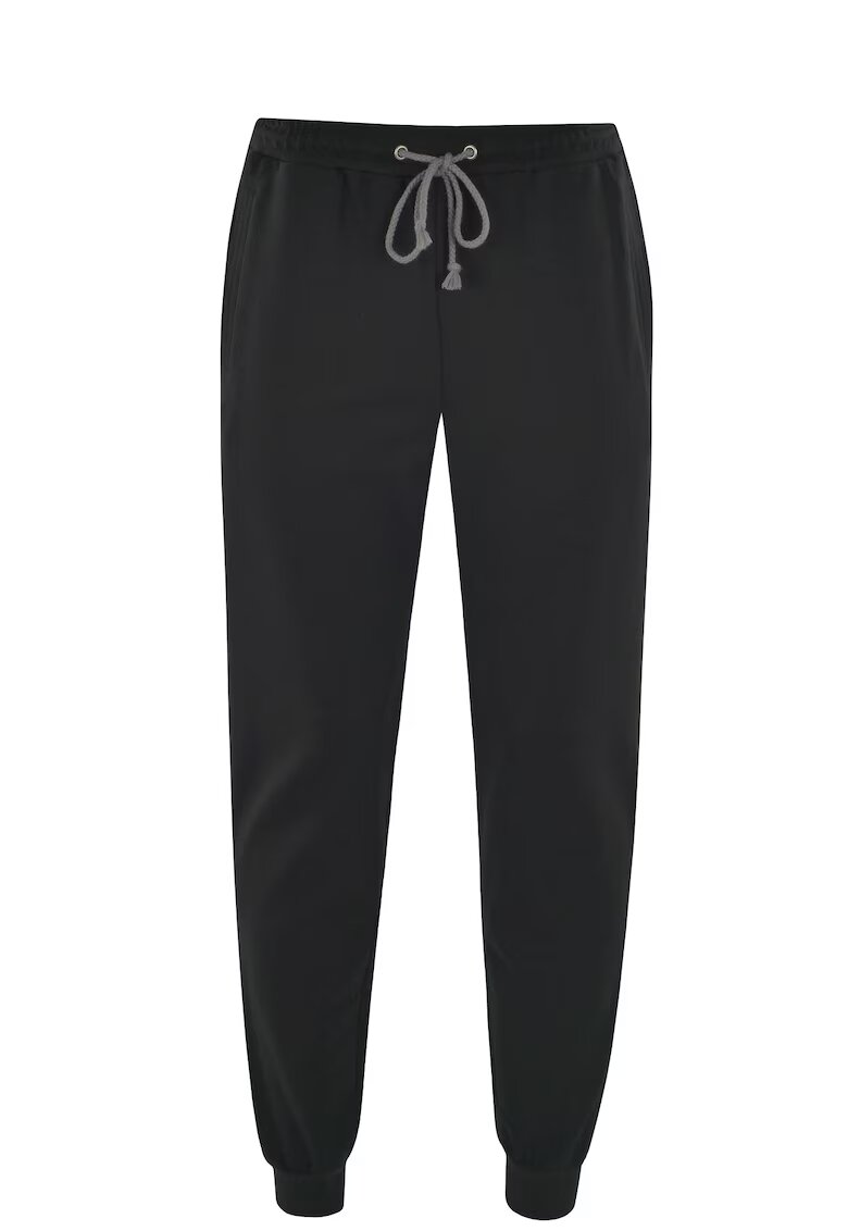 hajo Pantaloni de trening cu buzunare laterale Klima-Komfort 12113 - Negru