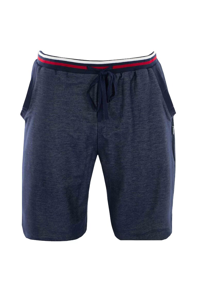 hajo Pantaloni scurti ajustabili - din amestec de bumbac - Albastru