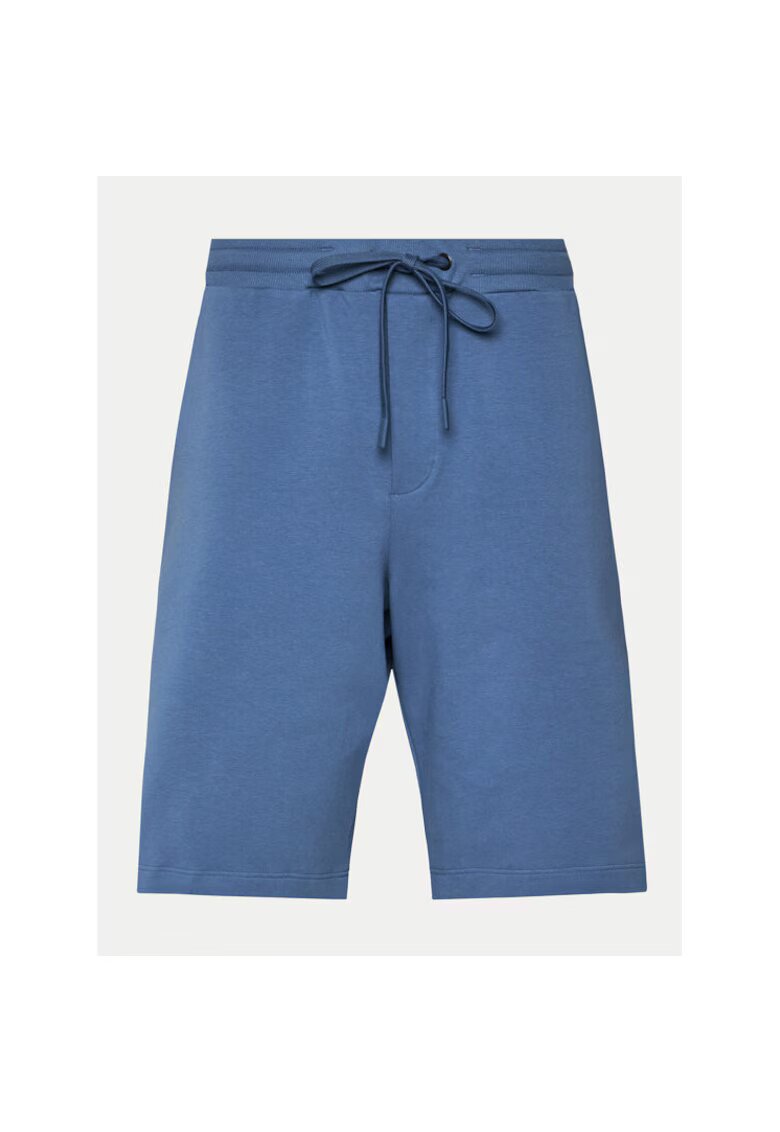 Hanro Pantaloni scurti barbati - 303703455 - Bumbac - Albastru - Albastru