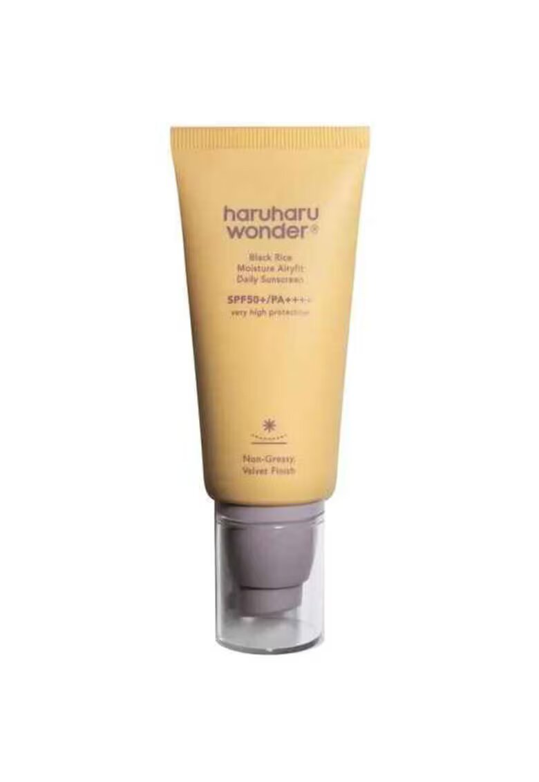 Haruharu WONDER Crema lejera de protectie solara cu extract de orez negru SPF 50+ PA++++ finish mat 50ml