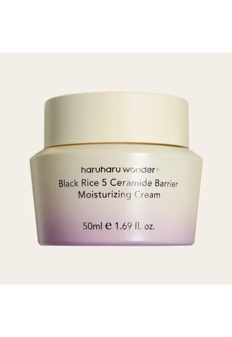 Haruharu WONDER Crema vegana pentru ten - Black Rice 5 Ceramide Barrier Moisturizing Cream - 50ml