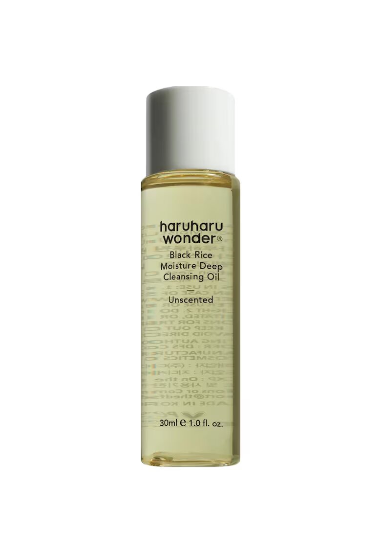 Haruharu WONDER Ulei de curatare - Black Rice Moisture Cleansing Oil - 30 ml
