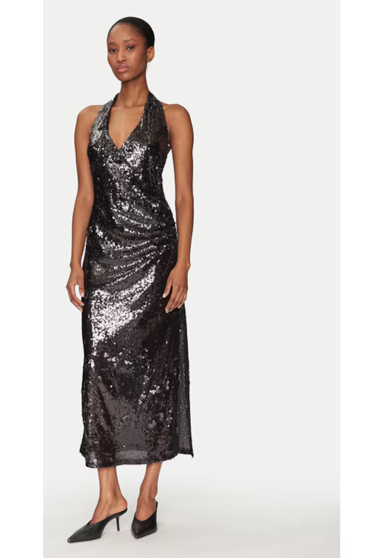 Haveone Rochie dama - 305136916 - Poliester reciclat - Negru - Negru