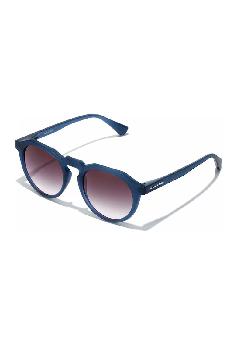 Hawkers Ochelari de soare ovali unisex - Albastru prafuit