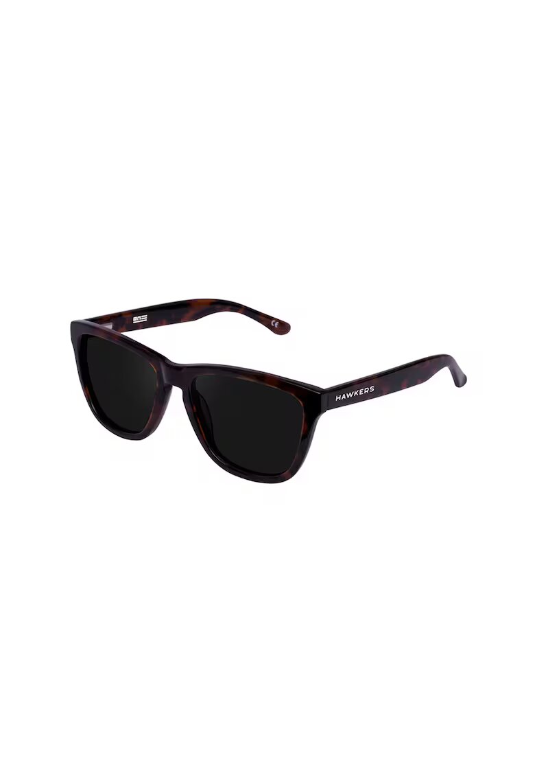 Hawkers Ochelari de soare wayfarer - Negru/Maro