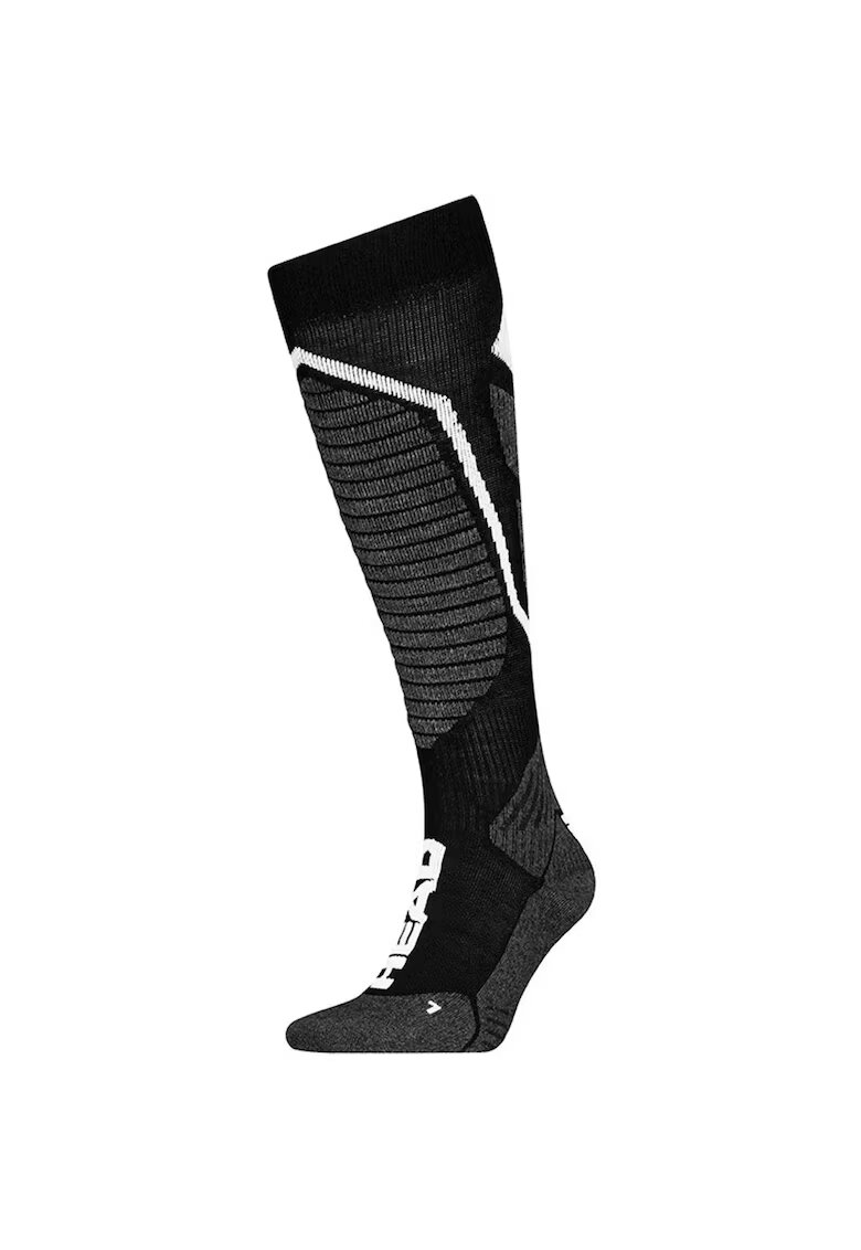 Head Sosete schi si snowboard Ski Performance Kneehigh 1P - Negru/Gri