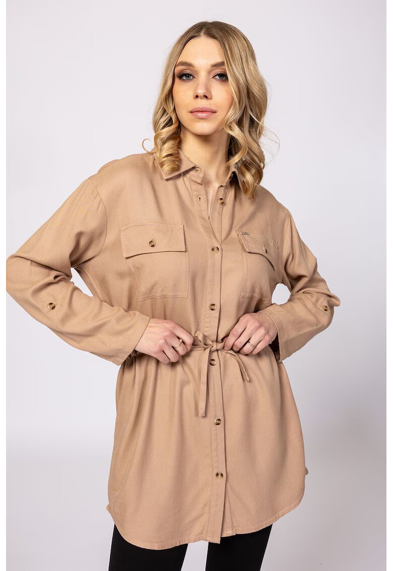 Heavy Tools Camasa cu talie ajustabila Rolda - Caramel