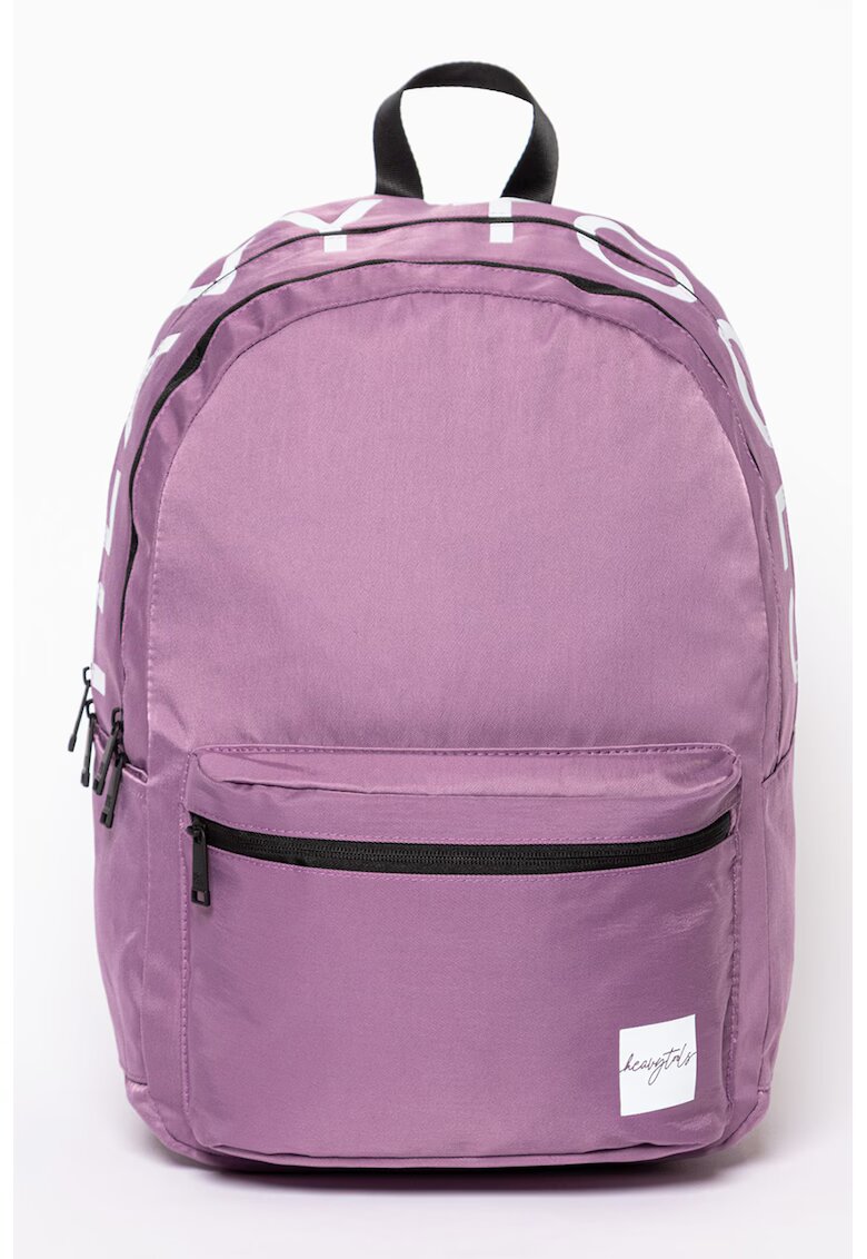 Heavy Tools Rucsac cu buzunar exterior Emma - Negru/Lila