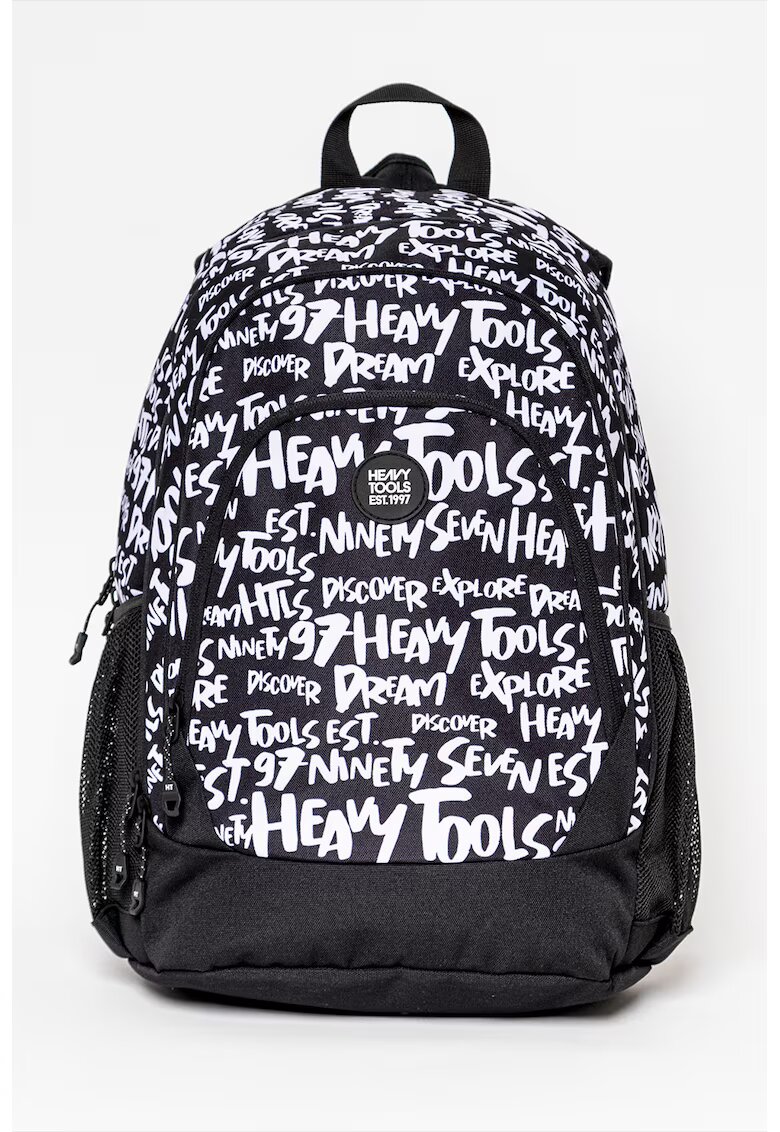 Heavy Tools Rucsac unisex cu doua compartimente Ettie 25 - Alb/Negru