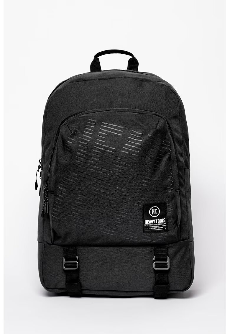 Heavy Tools Rucsac unisex cu imprimeu logo Enderson - Negru