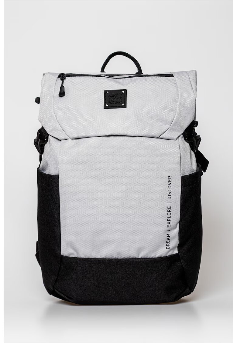 Heavy Tools Rucsac unisex Egan - Negru/Gri deschis