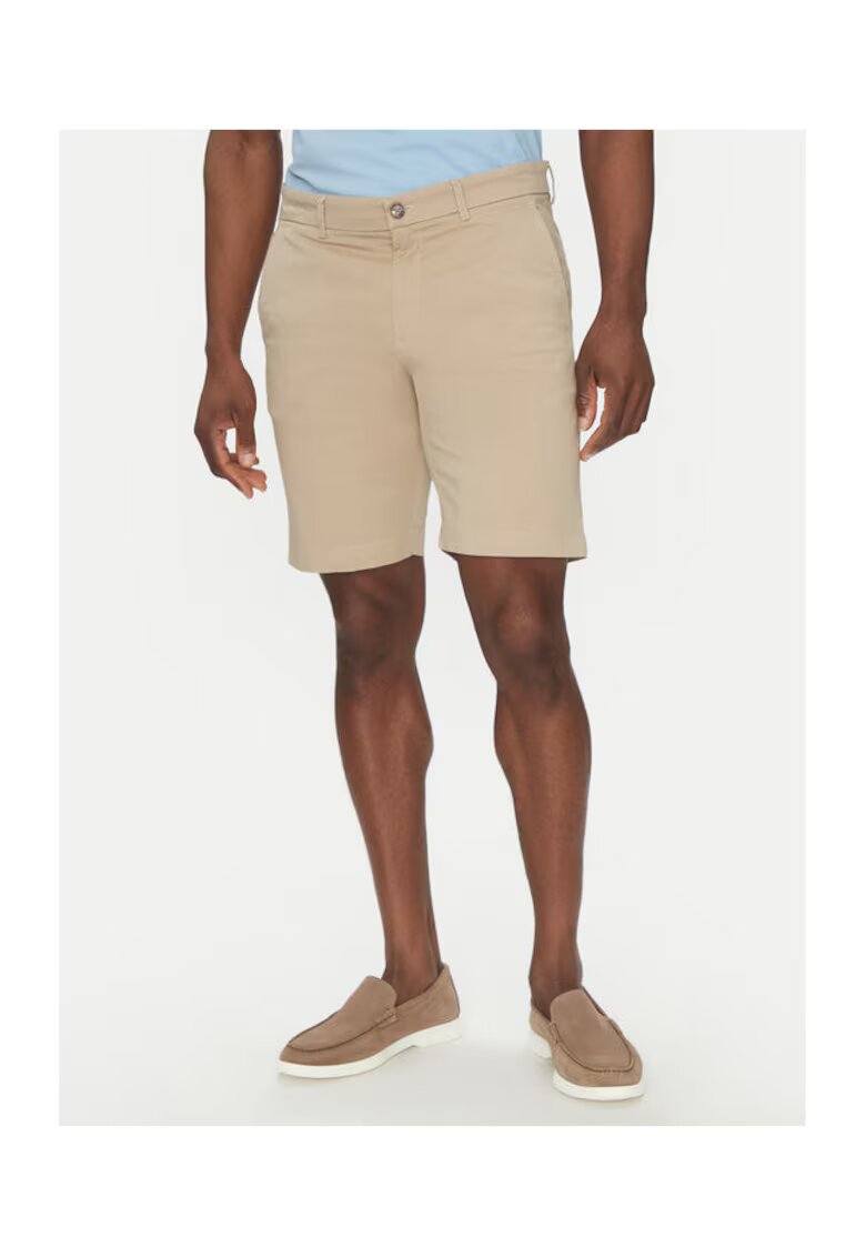 Hechter Paris Pantaloni scurti barbati - 305100139 - Bumbac - Bej - Bej