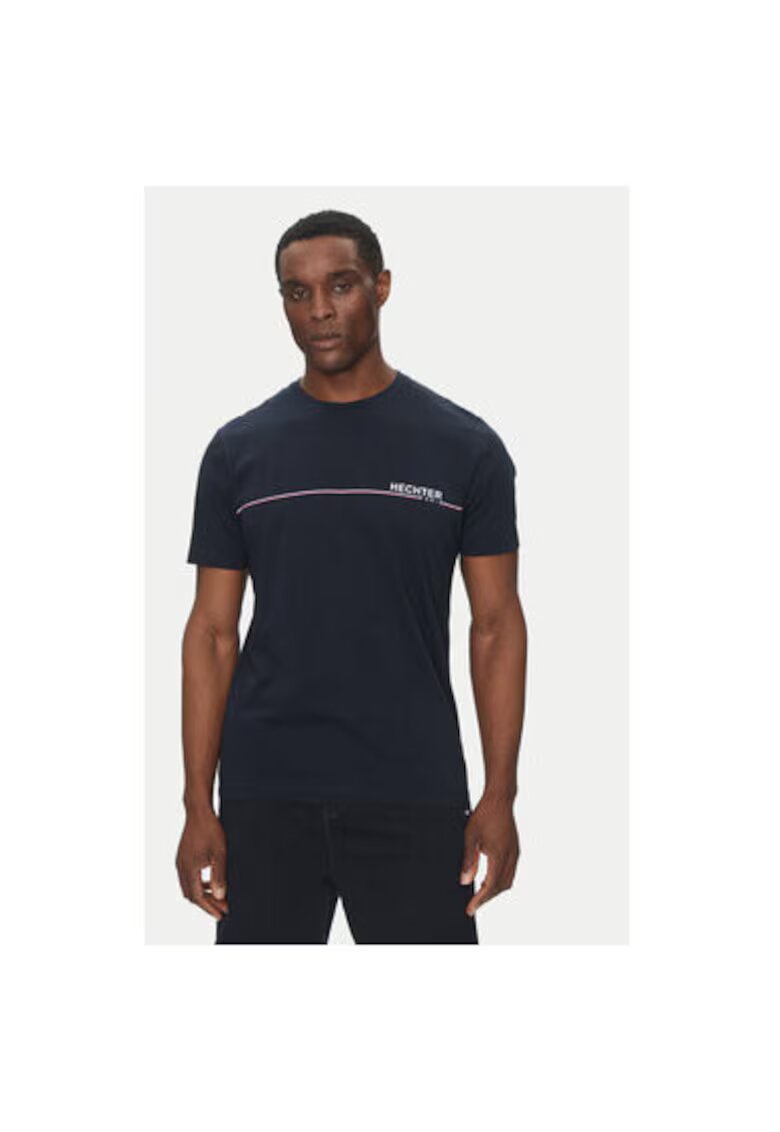 Hechter Paris Tricou barbati 75008690 - Bumbac - Bleumarin - Bleumarin
