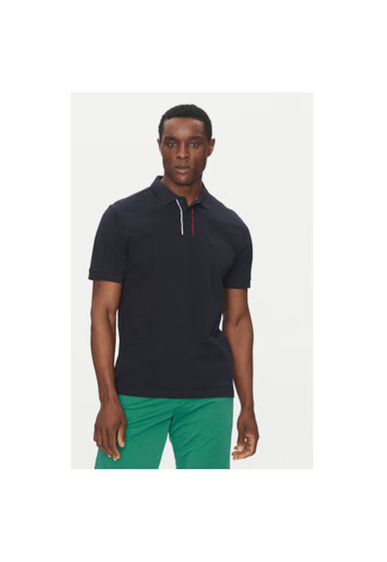Hechter Paris Tricou polo barbati 74013690 - Bumbac - Bleumarin