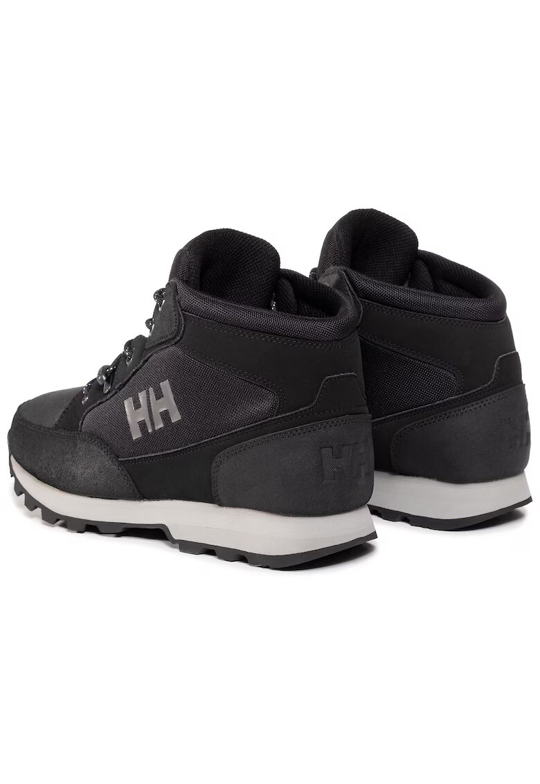 Helly Hansen Bocanci trekking barbati 11593 - Piele naturala - Negru - Negru