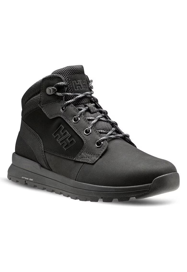 Helly Hansen Bocanci trekking barbati 12038 - Piele naturala - Negru - Negru