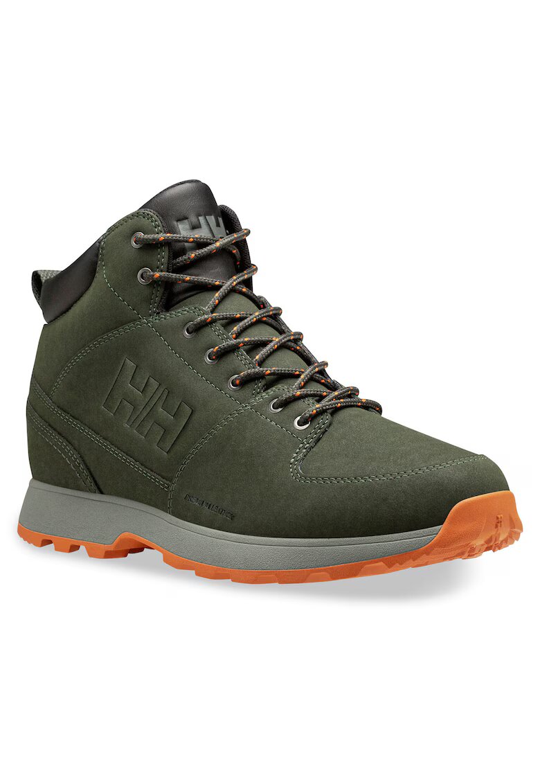 Helly Hansen Bocanci trekking barbati 12039 - Piele naturala - Verde - Verde