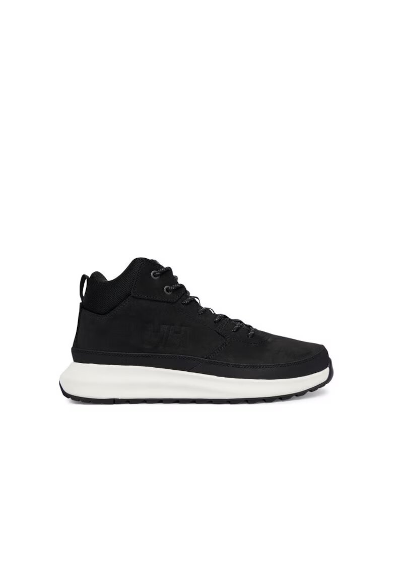 Helly Hansen Ghete sport barbati Beckett Mid - piele naturala - negru/alb