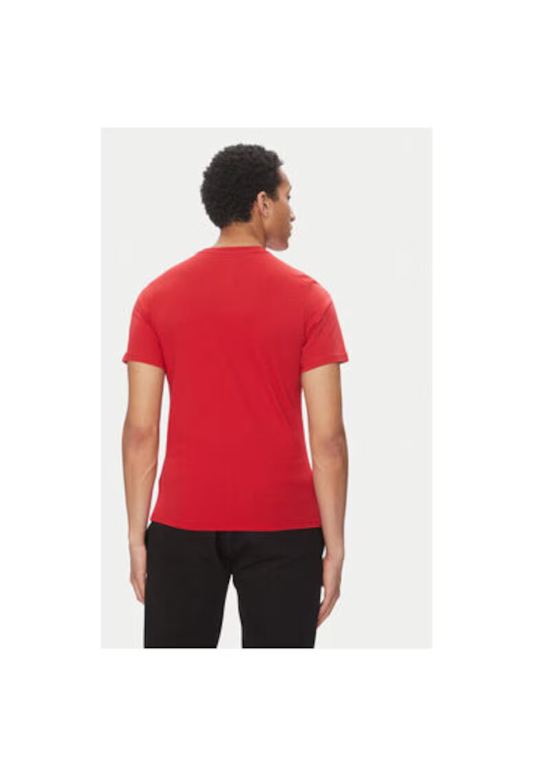 Helly Hansen Tricou barbati 54596 - Bumbac - Rosu - Rosu