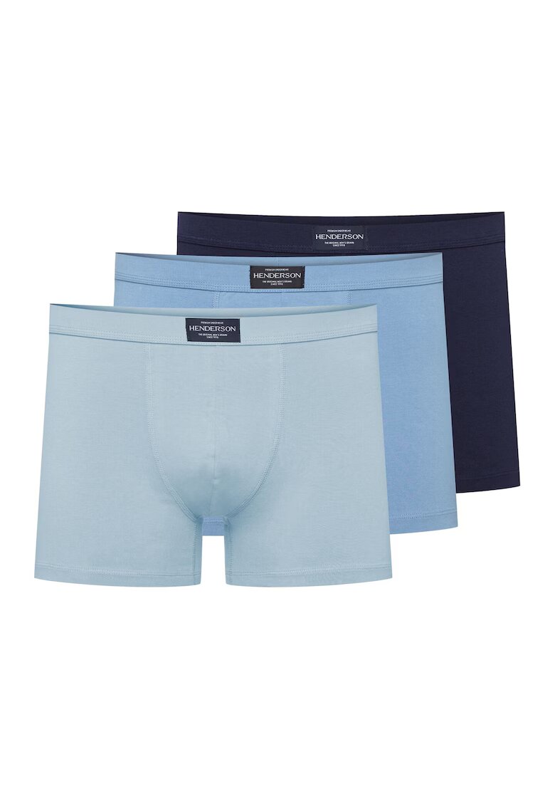 Henderson Boxeri barbati Main 3-pak Albastru - bleumarin - Multicolor