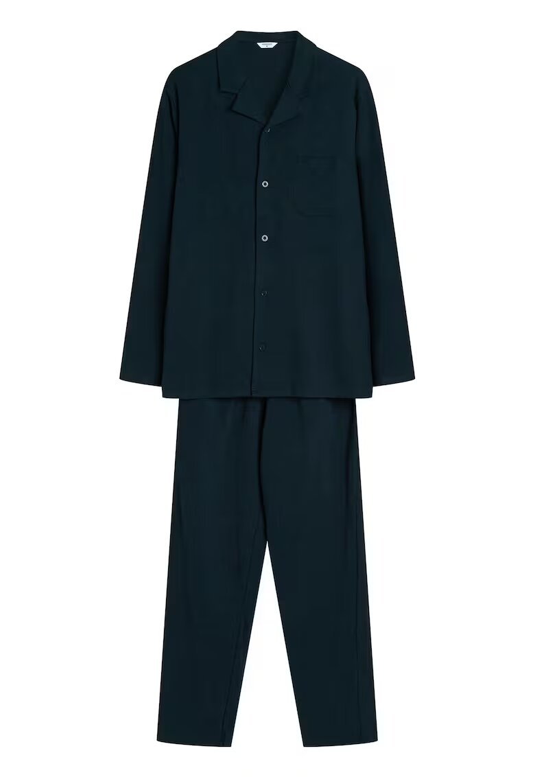 Henderson Pijama barbati Mos Bleumarin - Albastru