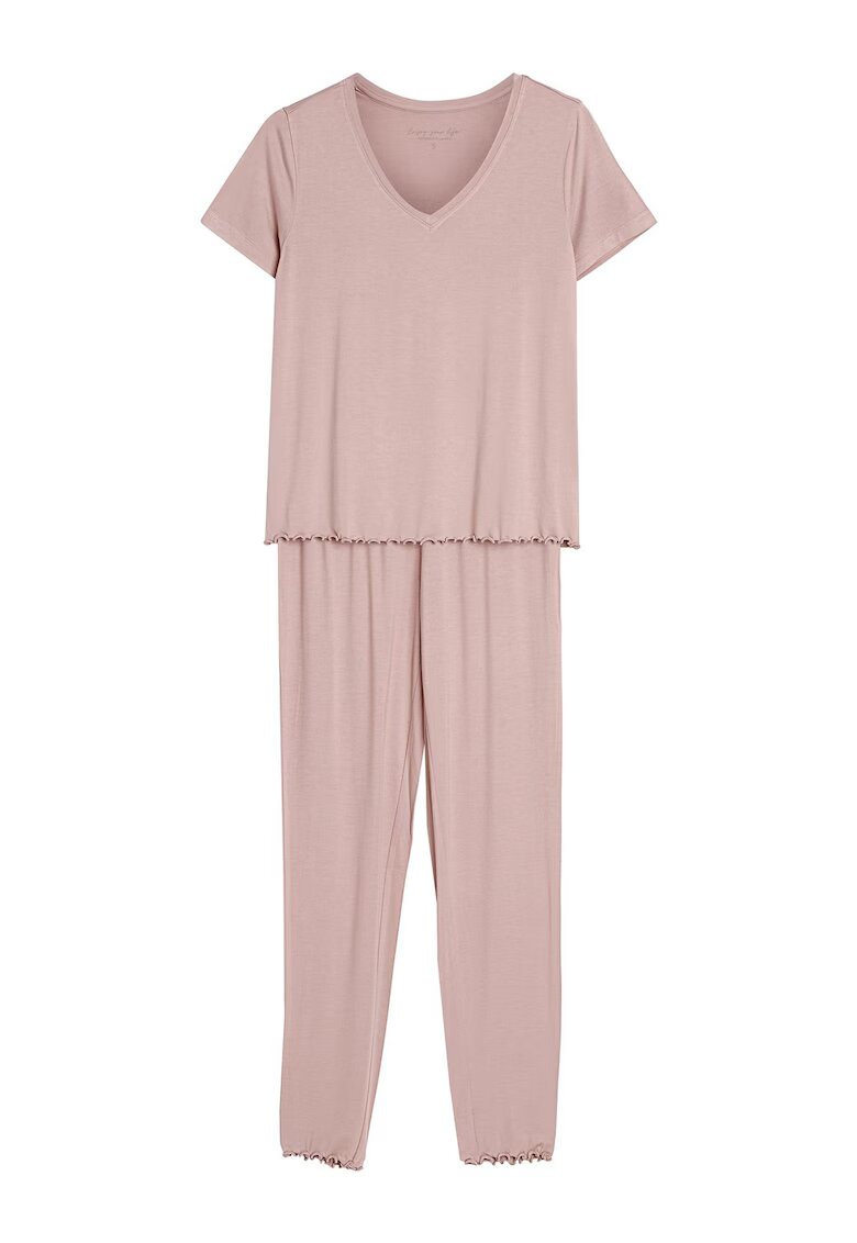 Henderson Pijama dama Bej Pal Noves