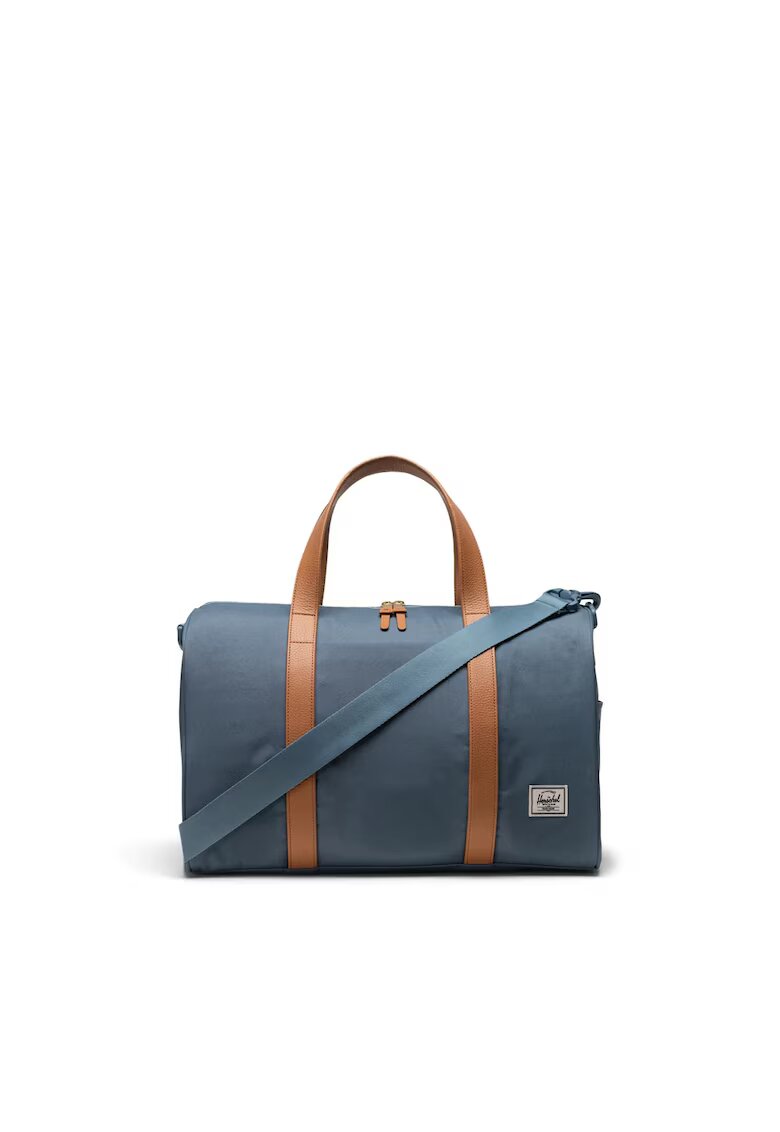 Herschel Geanta de voiaj albastra Novel™ Carry On Duffle Blue Mirage/White Stitch