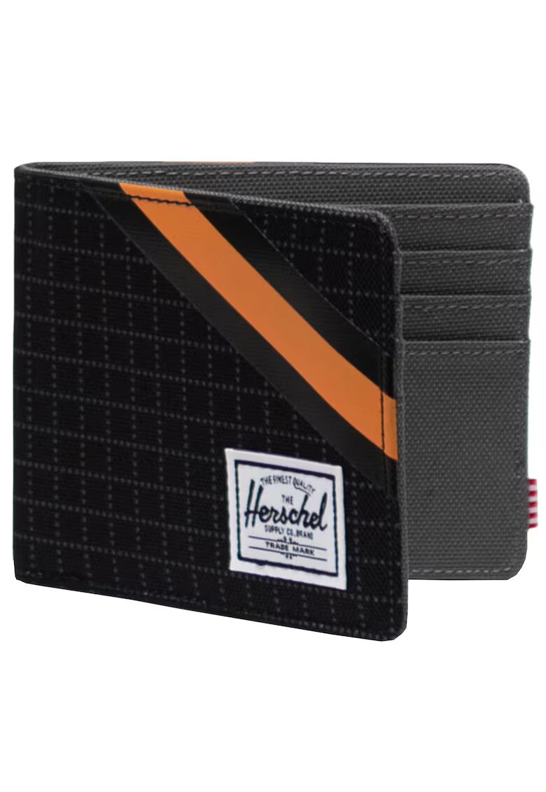 Herschel Portofel unisex - Roy Wallet 10363-05722 - Negru - 8 x 11 cm