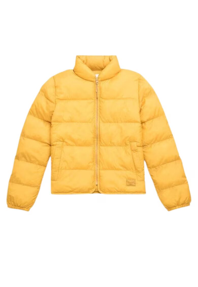 Hershel Jacheta de puf matlasata Highfill - nylon - galben
