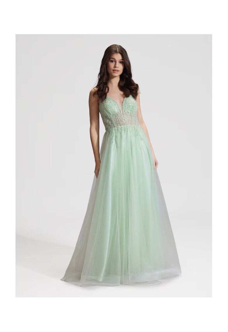Hey kyla Rochie dama - 303564612 - Poliamida - Verde - Verde