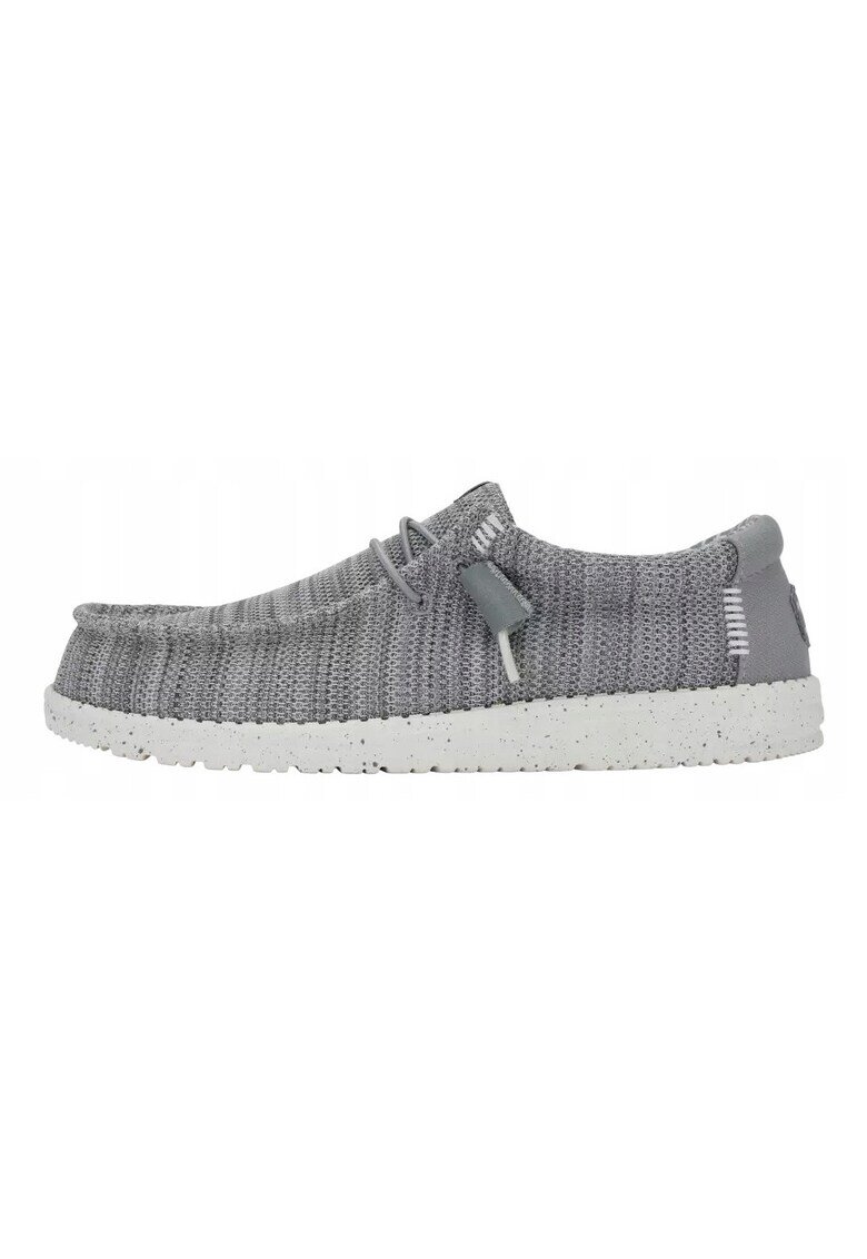HEYDUDE Mocasini Barbati Spuma EVA - Wally Stretch Sox - Gri - Gri