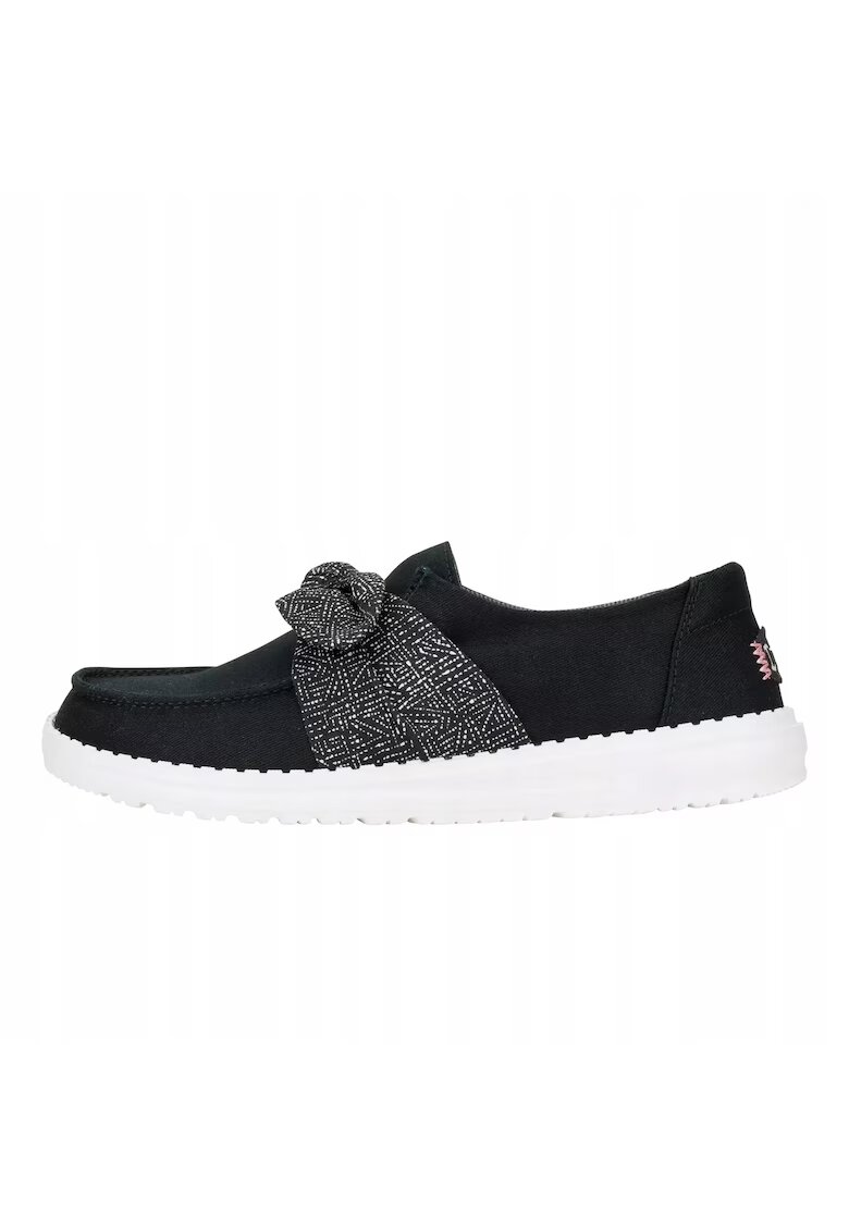 HEYDUDE Mocasini Femei Spuma EVA - Wendy Bow Essentials - Negru - Negru