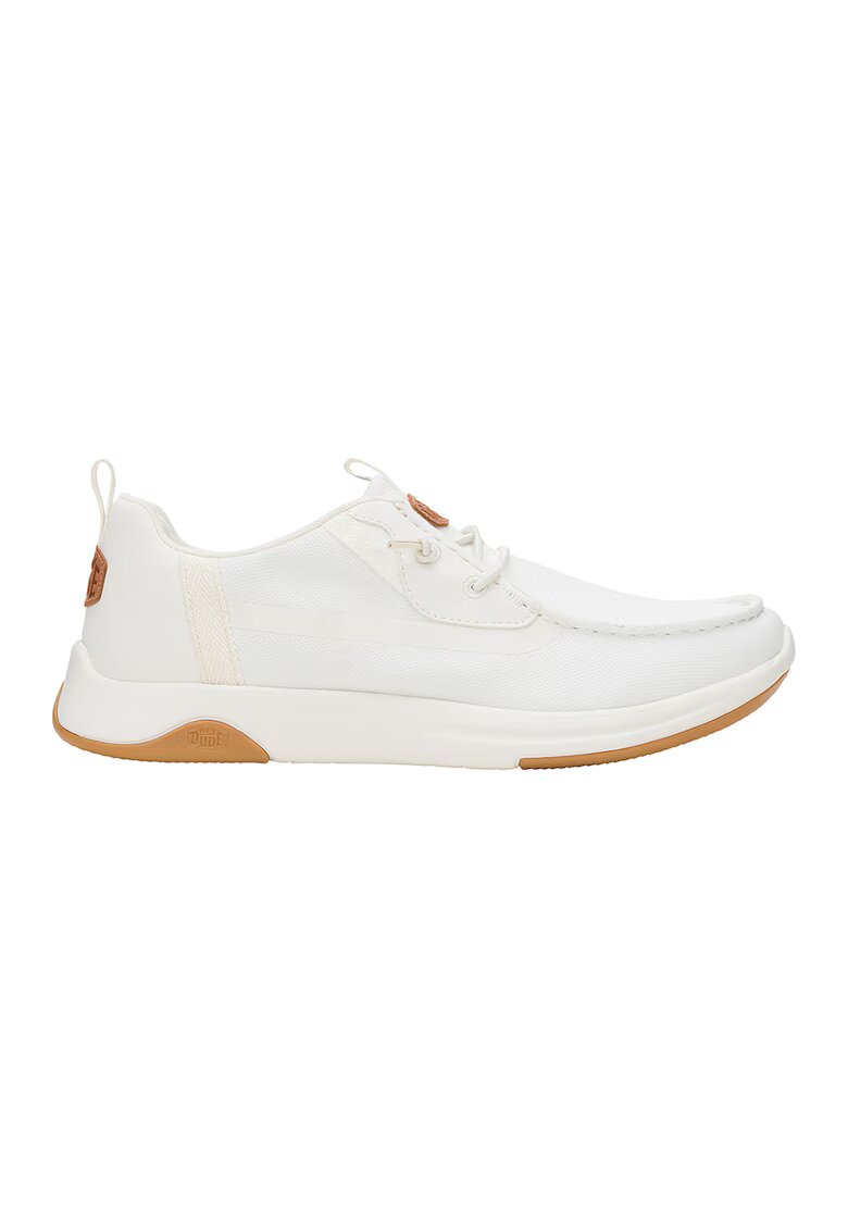 HEYDUDE Pantofi sport cu detalii logo - Alb