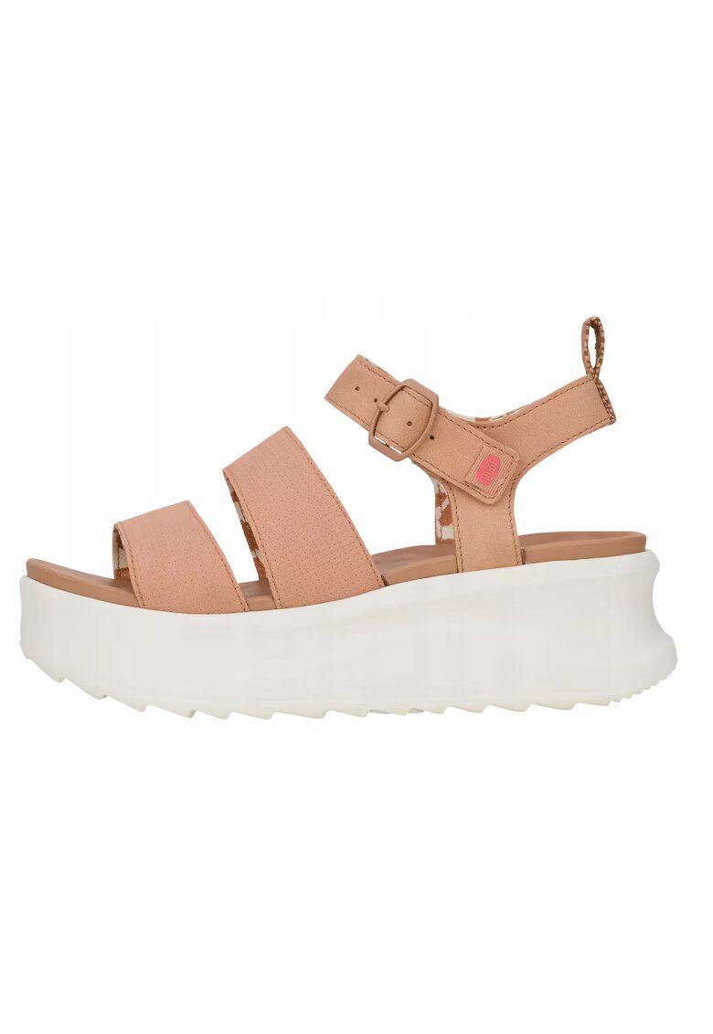HEYDUDE Sandale Flatform Dama Spuma EVA - Delray Buckle Classic - Maro - Maro