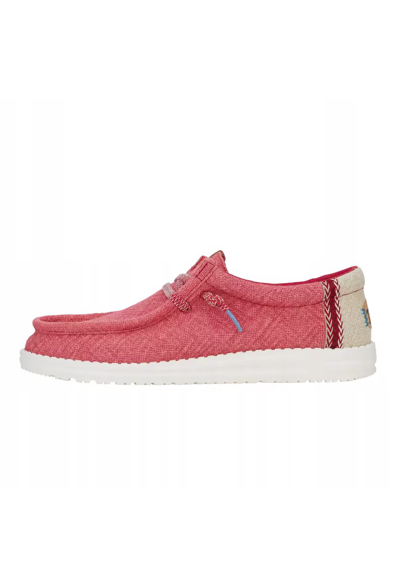 HEYDUDE WALLY JUTE 43085 - Rosu