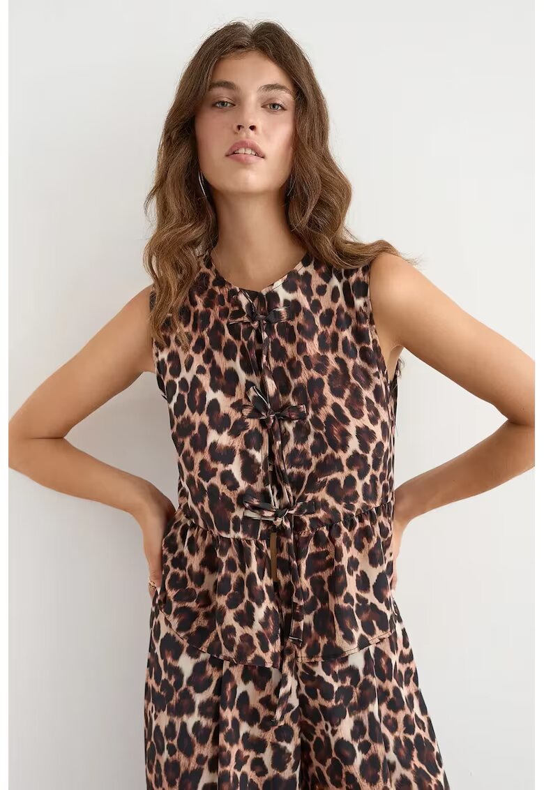 HiCCUP Bluza dama - imprimeu poliester - Multicolor